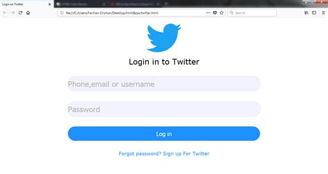 twitter login